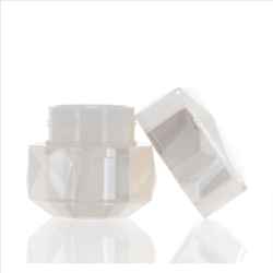 50ml PP/PE, Clear Pearl Diamond Jar
